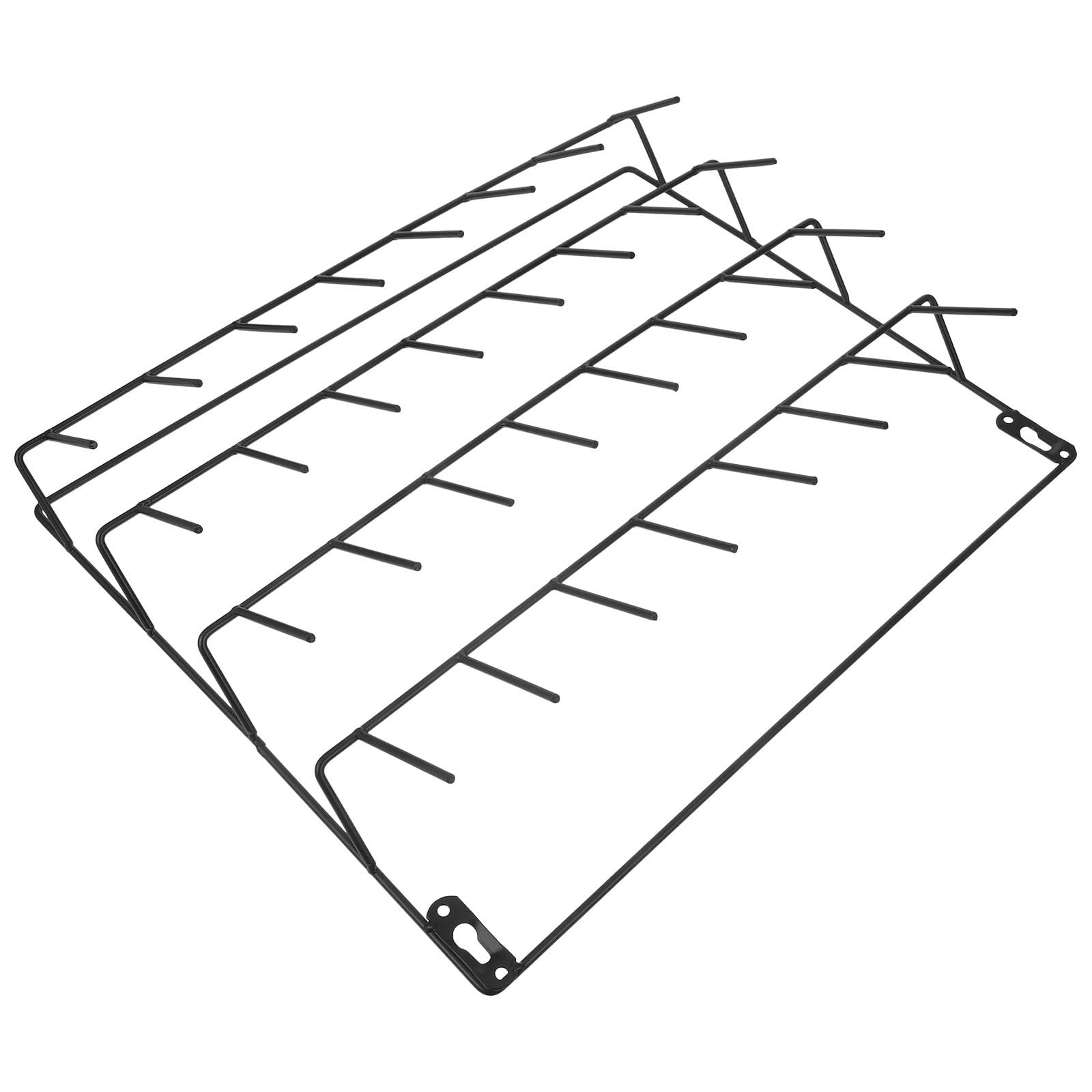 Robusto Estante para Hilos de Hierro Negro para Costura y Quilting