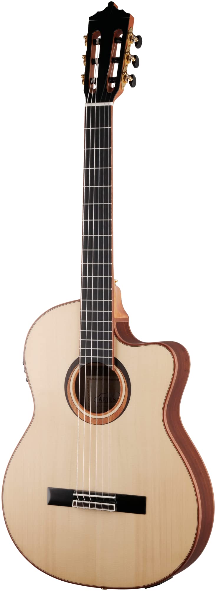 ARTESANO Gitara koncertowa, Nuevo Brillante BS Cut Thin, Preamp