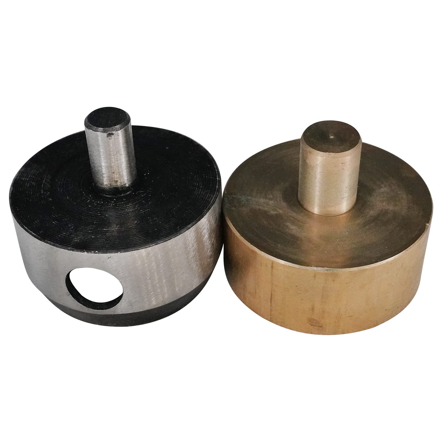 Trimming Shop Troqueles de perforación con Base Dorada de 30 mm para máquina de Prensa Manual DK98, proyectos de Bricolaje, fijación y Telas, Manualidades, proyectos de Bricolaje, artesanía en Cuero