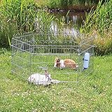 Trixie 6250 natura Freilaufgehege, verzinkt, ø 126 × 58 cm