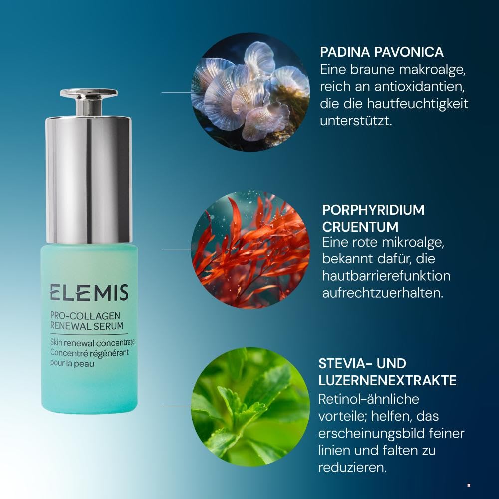 ELEMIS Gesichtsseren, Unterstützen die Regeneration und Erneuerung der Haut