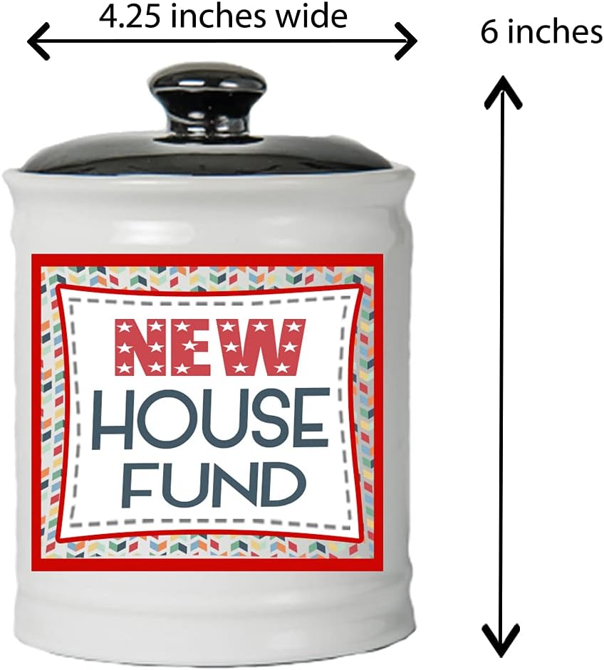 Cottage Creek New House Fund Jar | House Savings Bank | Our Future Fund | House Gifts | Engagement Gifts