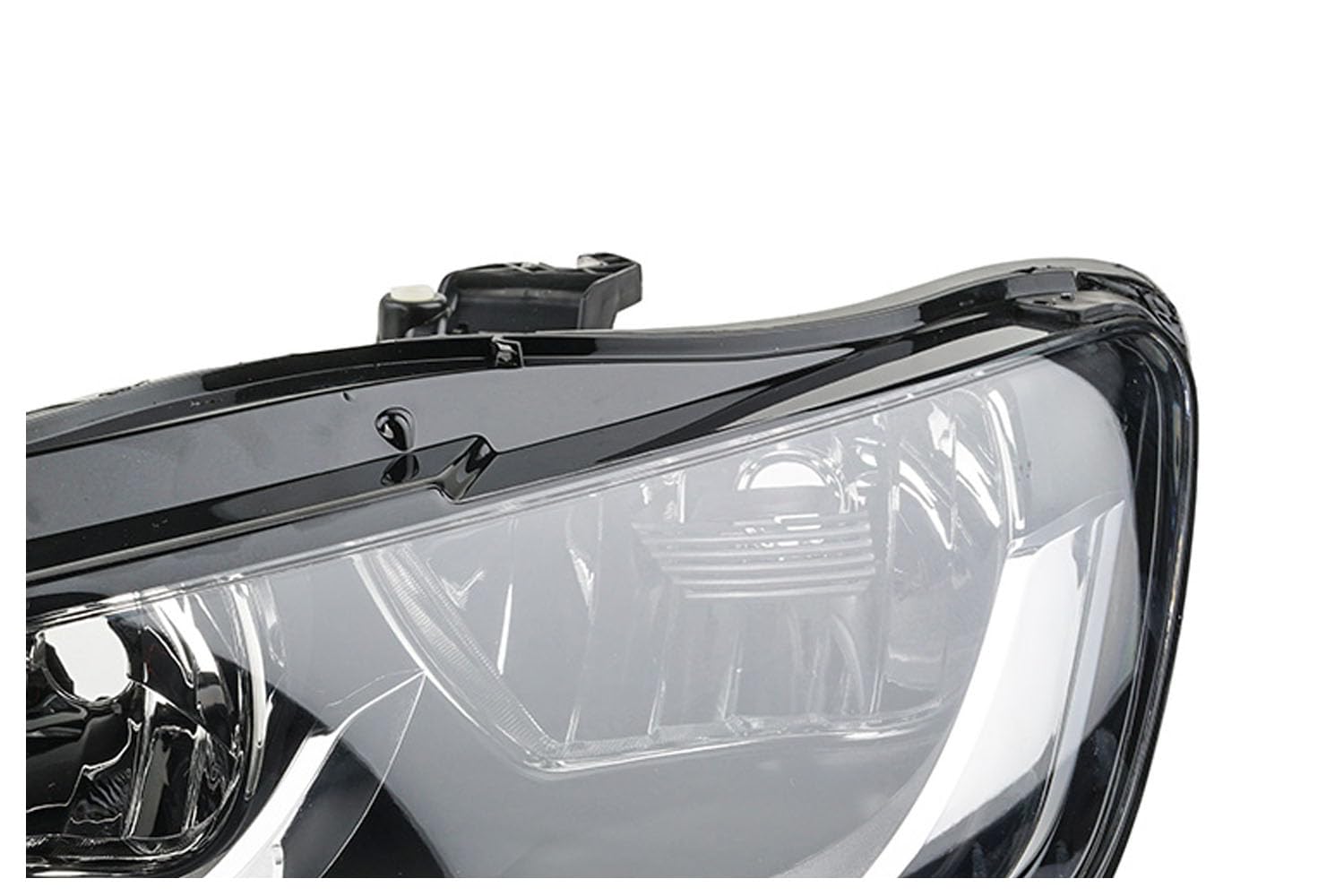 Johns, Set di fari alogeni anteriori principali adatti per Audi A6 4G 04/11-08/14 H7 H15 sinistra e destra + fendinebbia + lampadina