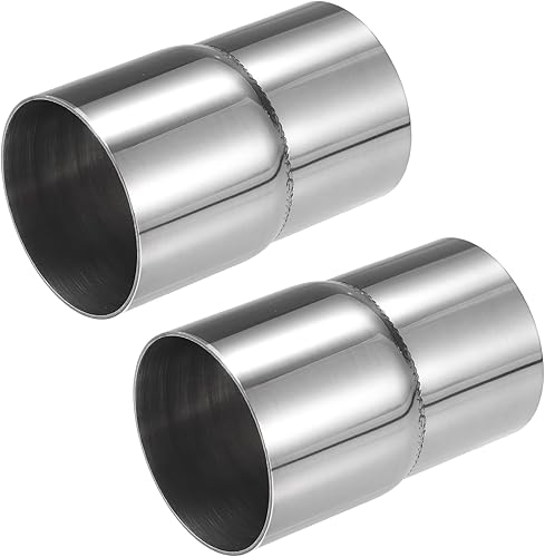 VekAuto 2 adaptadores de tubo de escape, reductor de conector de 2.25 pulgadas de diámetro interior - 2.25 pulgadas, adaptador de escape OD VekAuto 2 adaptadores de tubo de escape, reductor de conector de 2.25 pulgadas de diámetro interior - 2.25 pulgadas, adaptador de escape OD