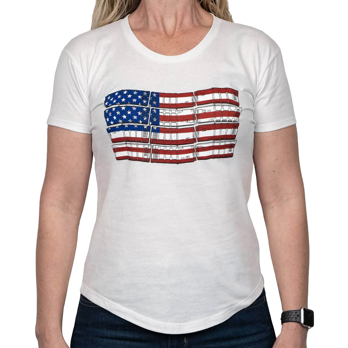 Magpulwomens Magpul Women's Cvc Crew Neck Short Sleeve T-shirt T-Shirt (pack of 1)