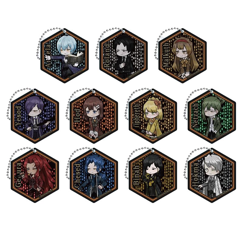 ライブラリーオブルイナ　ねじれ＆EGOテーマ　シャオ＆ロウェル　キーリング Amazon.co.jp: Library Of Ruina トレーディングアクリルキーホルダー