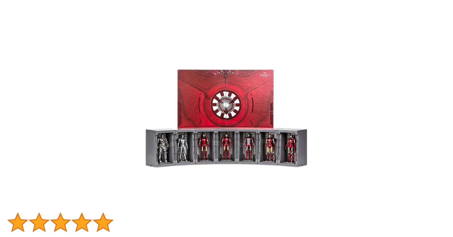 Amazon.co.jp: ZD TOYS マーベルスタジオ:アイアンマン 7体