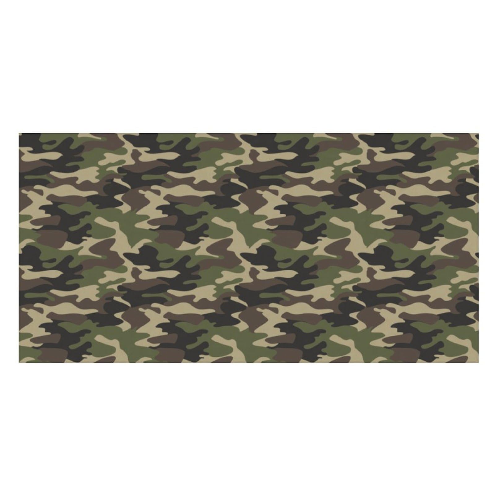 LWORZIIB Beach Towel, Green Camo Print Bath Towel, Pool Towel Great for Gym Swimming 80 X 160cm