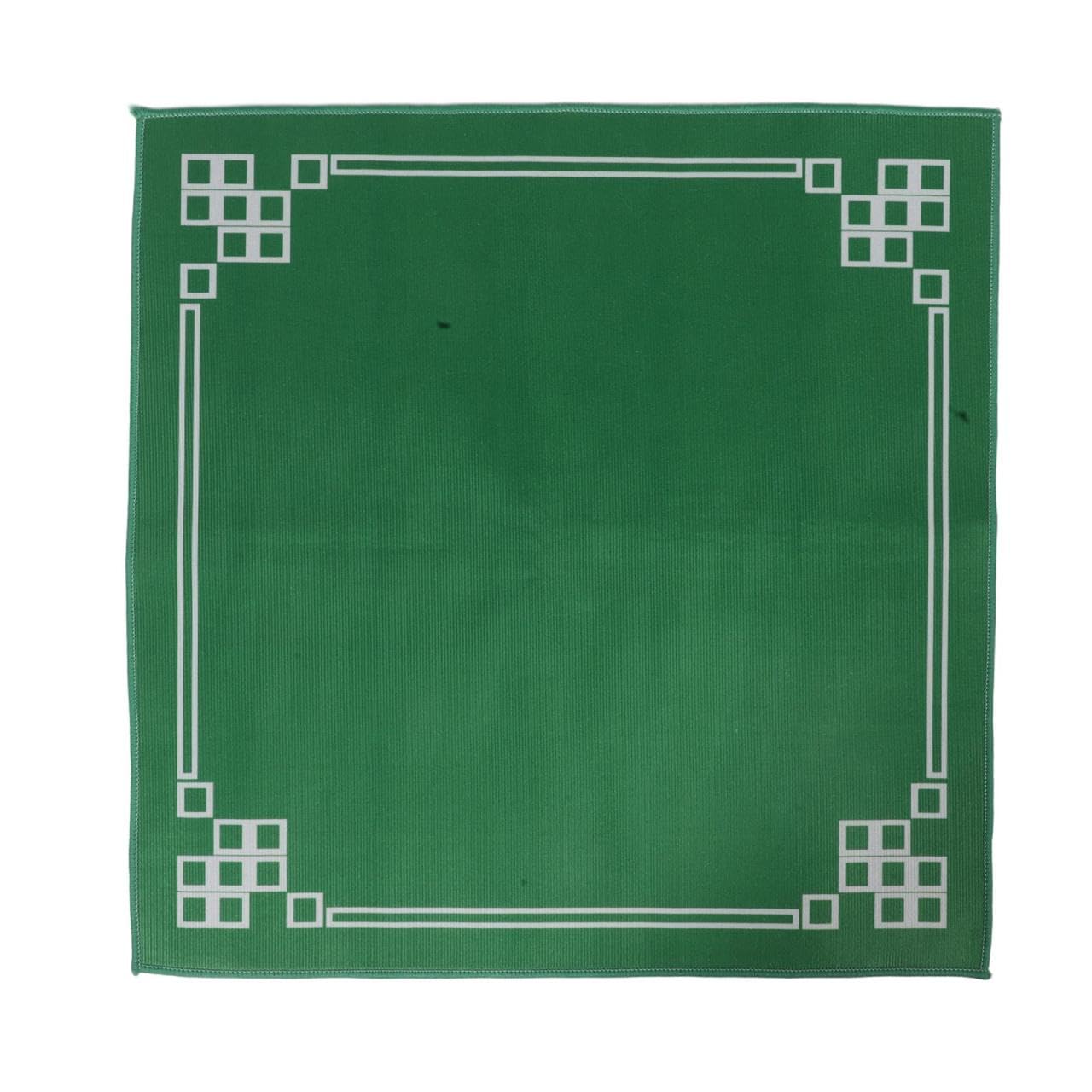 Homoyoyo Tapis de Jeu Carré 70x70 Cm Vert Antidérapant et Résistant | Tapis De Jeu De Mahjong AntidéRapant à L’Usure Tapis de Table Antibruit pour Jeux de Société, Poker, Dominos et Jeux Tuiles