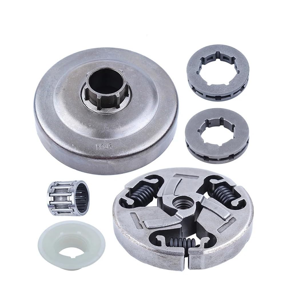 Tambour d'embrayage pour tronçonneuse à essence 357 359 et pignon de jante 325 7T