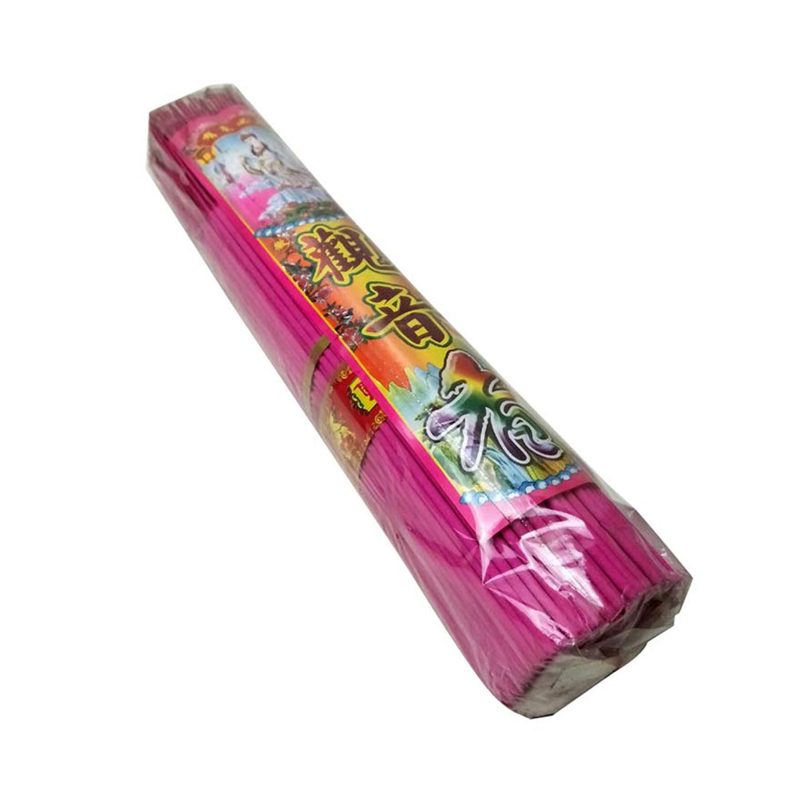 WXMYOZR Chinese Joss Sticks Incense Sticks(340 Sticks),Traditional Guanyin Incense Bamboo Stick Incense for Buddha-worship Ancestor Worship Home Temple,One red