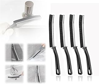 4Pcs Crevice Cleaning Brush, Gap Cleaning Brush Tool, Multi-functional Gap Brush Crevice Gap Cleaning Brush, Hand-Held Groove Gap Cleaning Tools, Window Track Cleaning Brushes for Windows Kitchen Tool