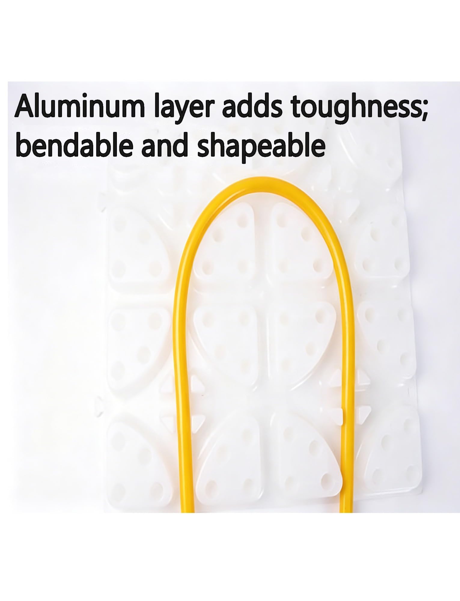 Tubo flexible de gas, tubo compuesto de aluminio para uso en exteriores, 10 metros de longitud, ideal para aplicaciones de gas y propano, duradero y resistente a la corrosión