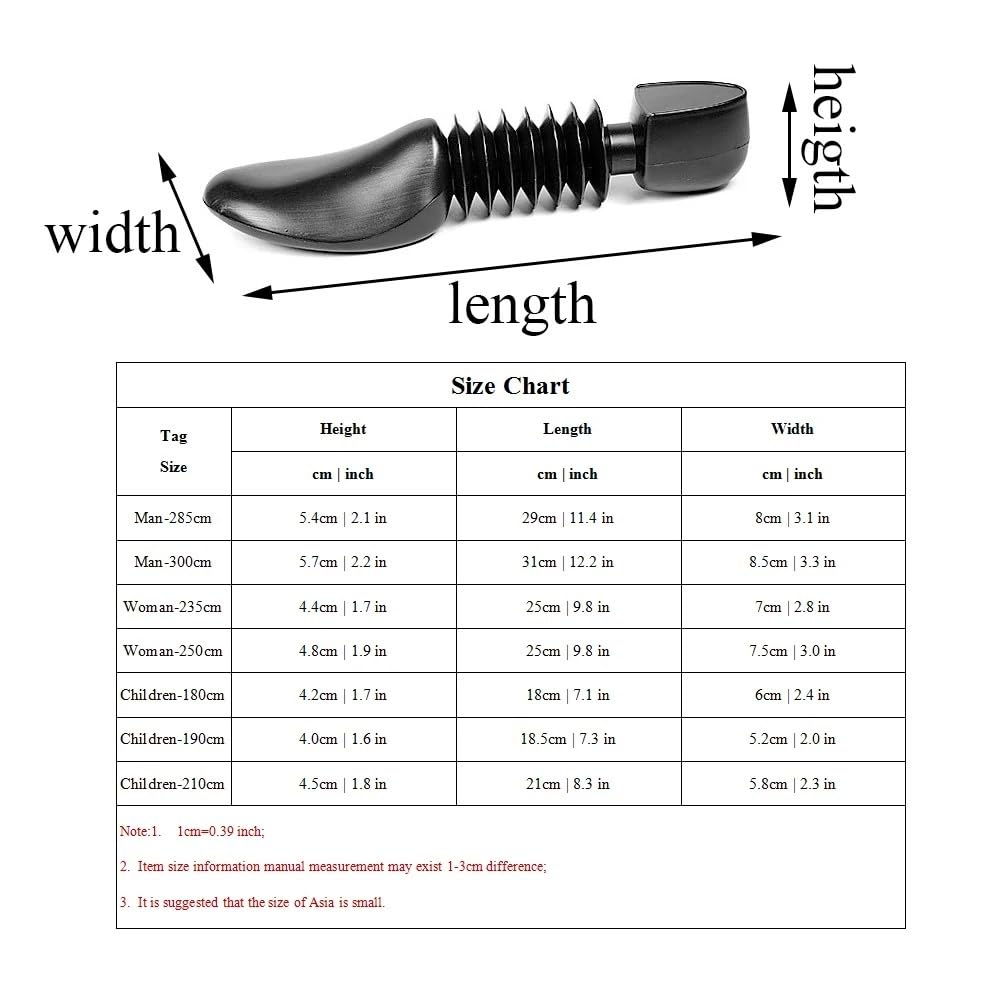 Tendiscarpe in Legno, Barella for Tendiscarpe Regolabile in plastica for Uomo e Donna(300cm)
