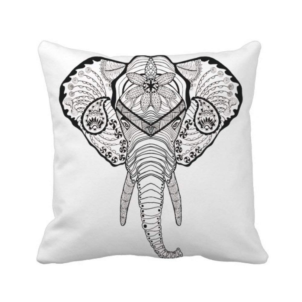 Coussin éléphant square housse de canapé home decor