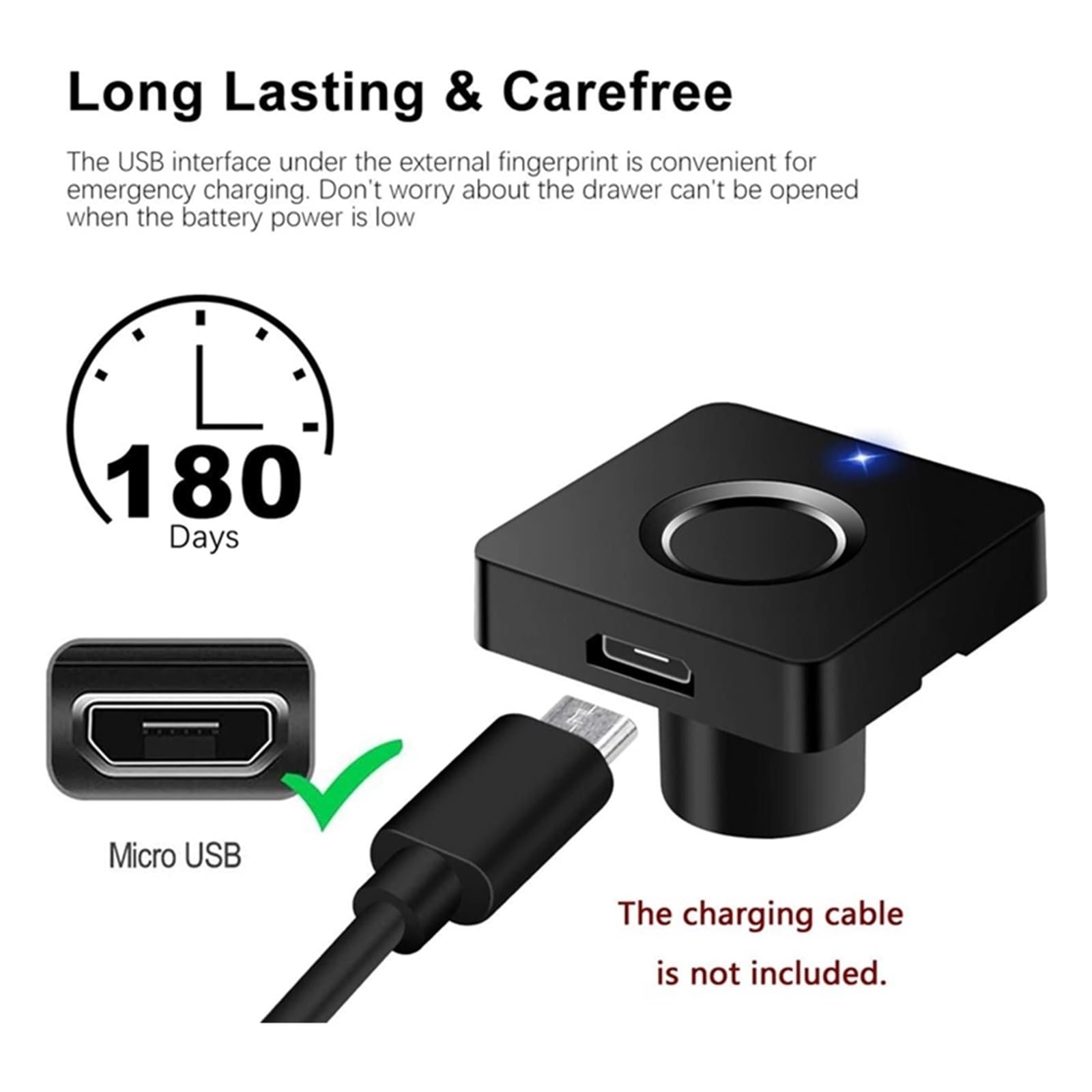 Aplikacja Bluetooth Blokada szafki do szuflady Odcisk palca Cyfrowy plik List Keyless Meble biometryczne Elektroniczny inteligentny drewniany zamek