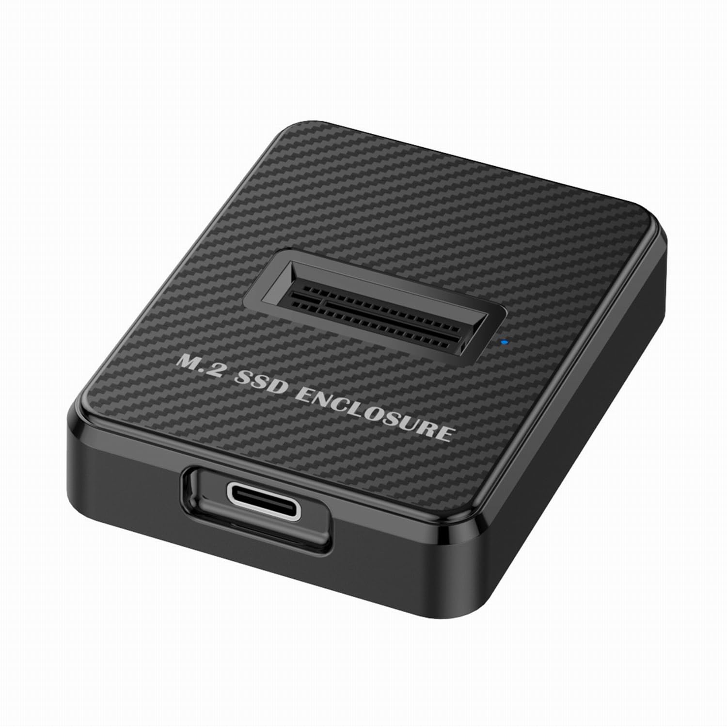 USB 3.0 USB-C Type-C to NVME M-Key M.2 SATA SSD Docking Vertical External PCBA Case Enclosure RTL9210B Chipset-image-11