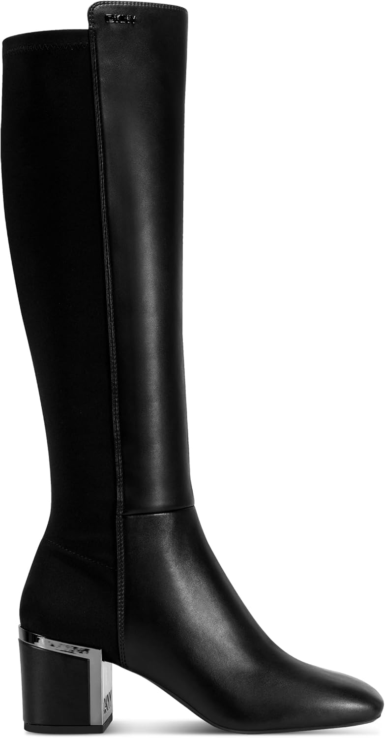 DKNY Women's Kamiah Heeled Knee High Boot