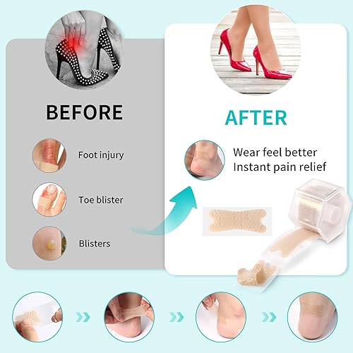 Miniatura 9 de Vendajes ampollas para pies, Blanco