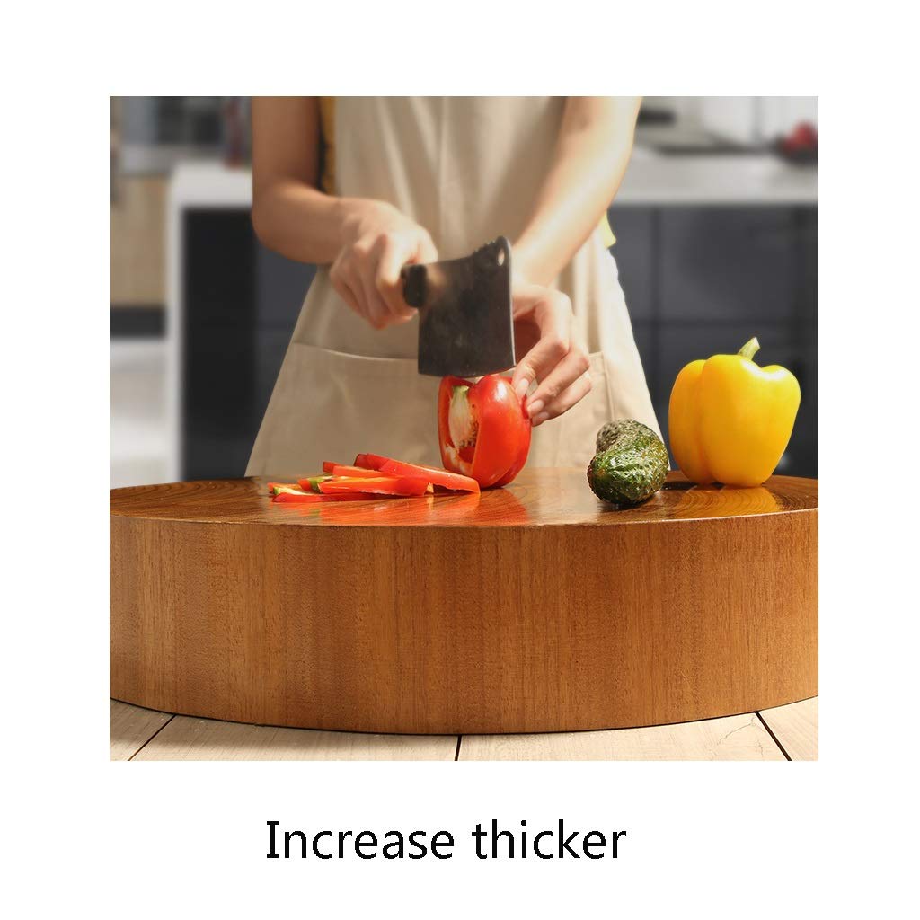 Tagliere da Cucina Tagliere con Impugnatura Heavy Duty Tagliere di Servizio Bamboo Tagliere Design della Sospensione - 8 Diverse Dimensioni Tagliere Professionale (Size : A)