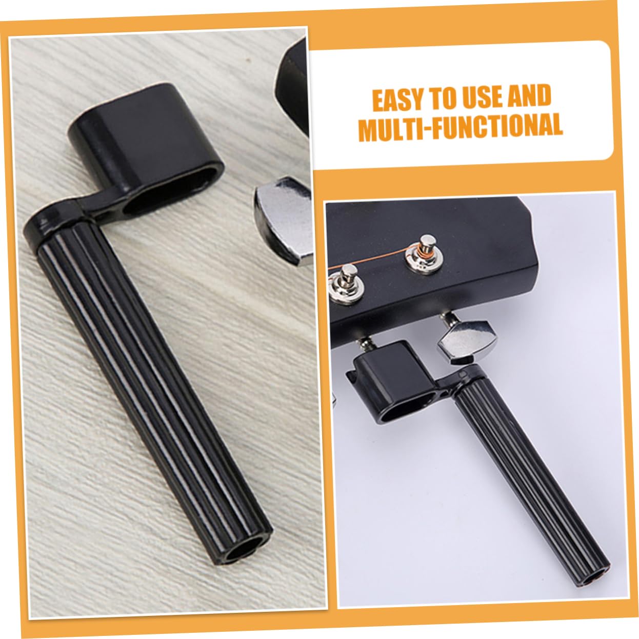 TOYANDONA 50pezzi Avvolgitore Per Corde Di Chitarra Strumento Di Riparazione Per Chitarra Ukulele e Violino Design Compatto e Leggero Facile Da Usare Materiale Resistente e Durevole