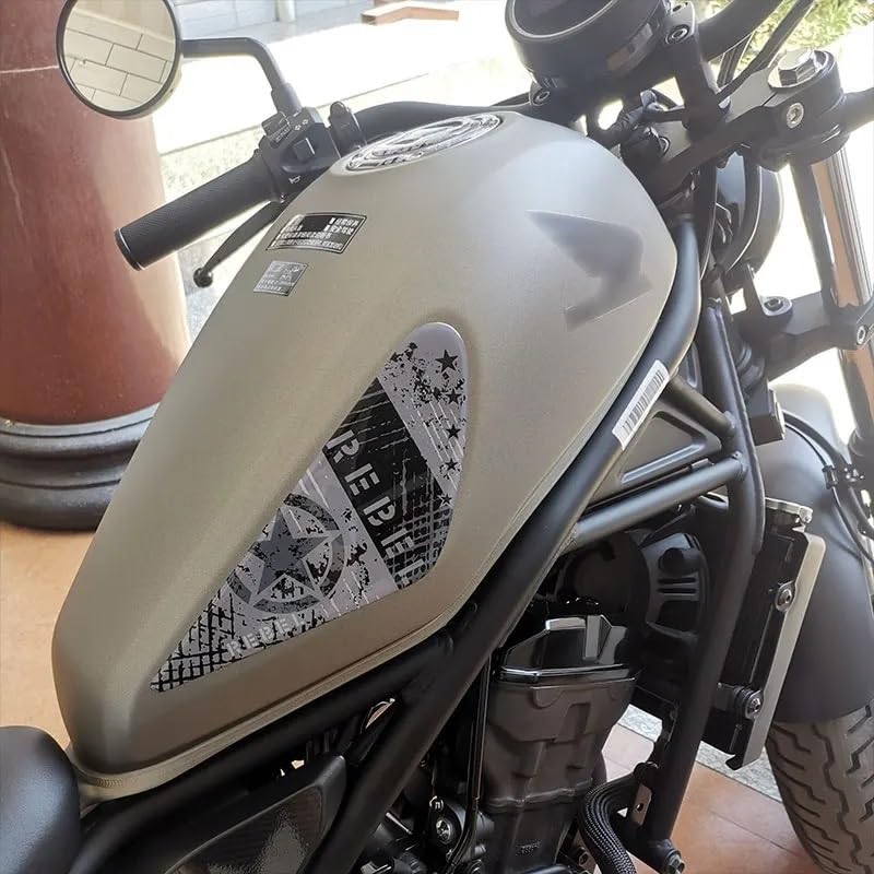 Protection de réservoir Rebel 500 CMX300, stickers moto haut de gamme anti-rayures - 4