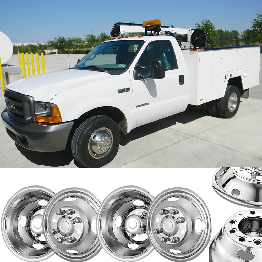 16" Bolt On Dually Wheel Simulator fit for 1999-2004 ford F350 Truck