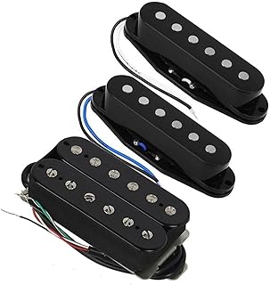 Black SSH Set Humbucker Pickup & Single Coil Pickups HSS Electric Guitar Accessories guitar pickup set