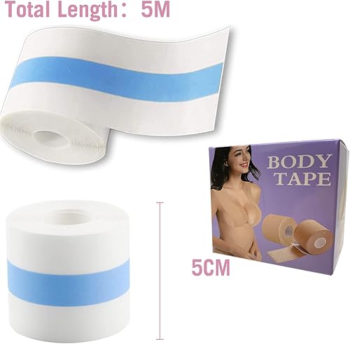 Miniatura 2 de Cinta invisible Bob para levantamiento de senos, cinta autoadhesiva para el pecho, levantamiento de senos, push up sin espalda, cinta de soporte