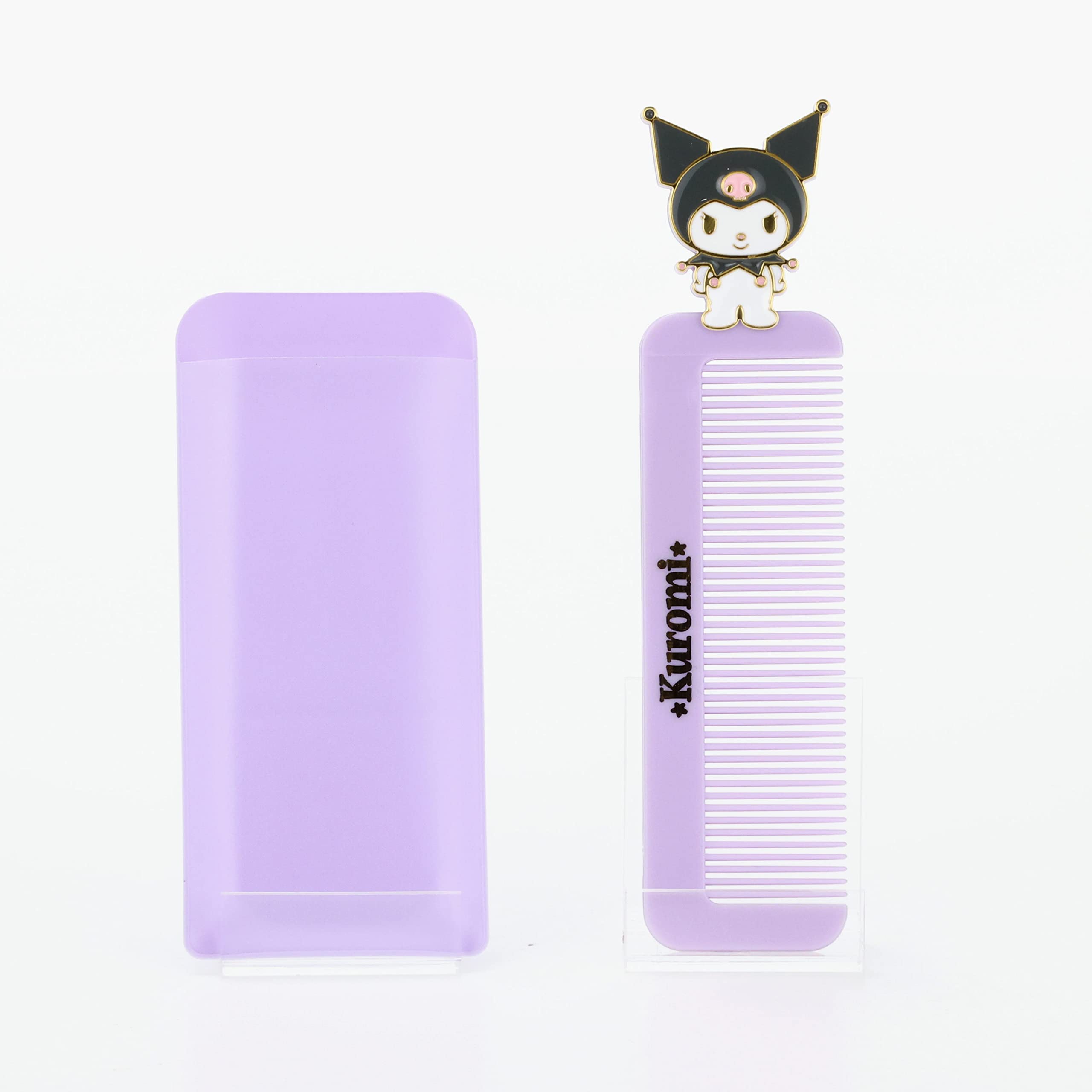 【最終在庫】新品未使用　サンリオ　クロミ　トリートメントコーム①細目タイプ Can⭐︎Do購入品♡ トリートメントコームに使います🧴✨ #kuromi