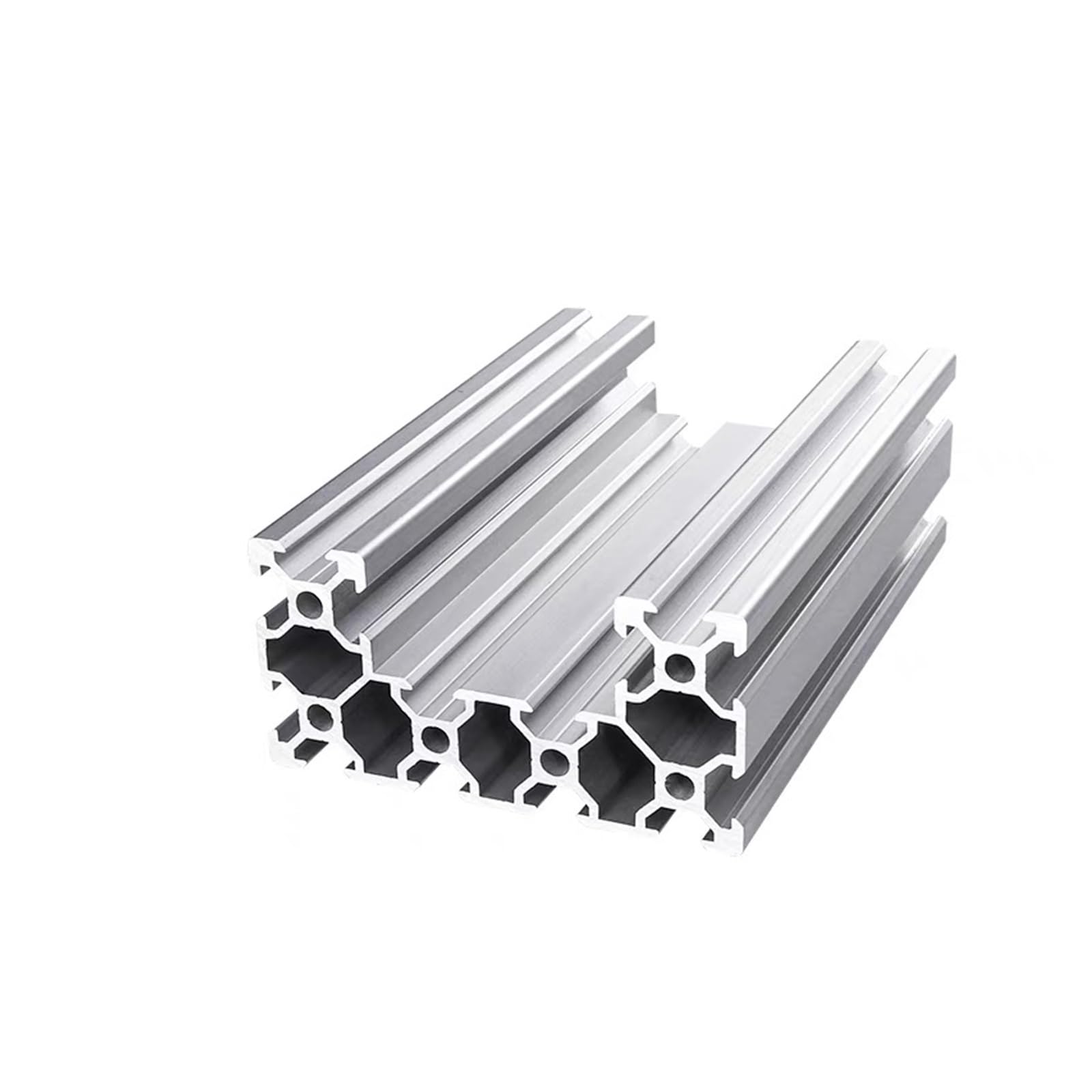 3D-Drucker C-Beam 20 Serie 4080U V-Nut-Aluminium-Strangpressprofil Europäischer Standard Silber 300-1600 mm(750mm)