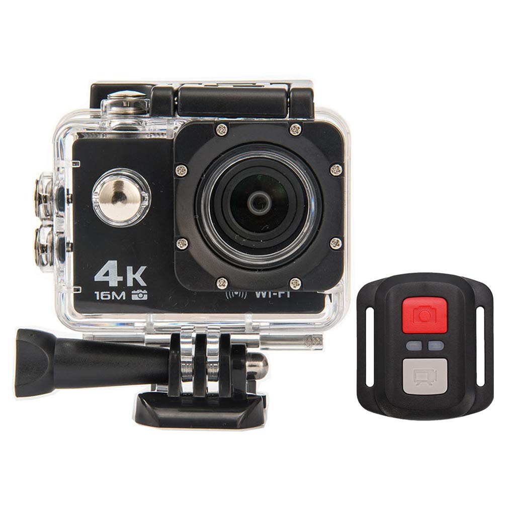 Action Cam 4K WiFi Impermeabile 30M - Camera Sport Con 2 Batterie, Grandangolo 170° - Foto 13