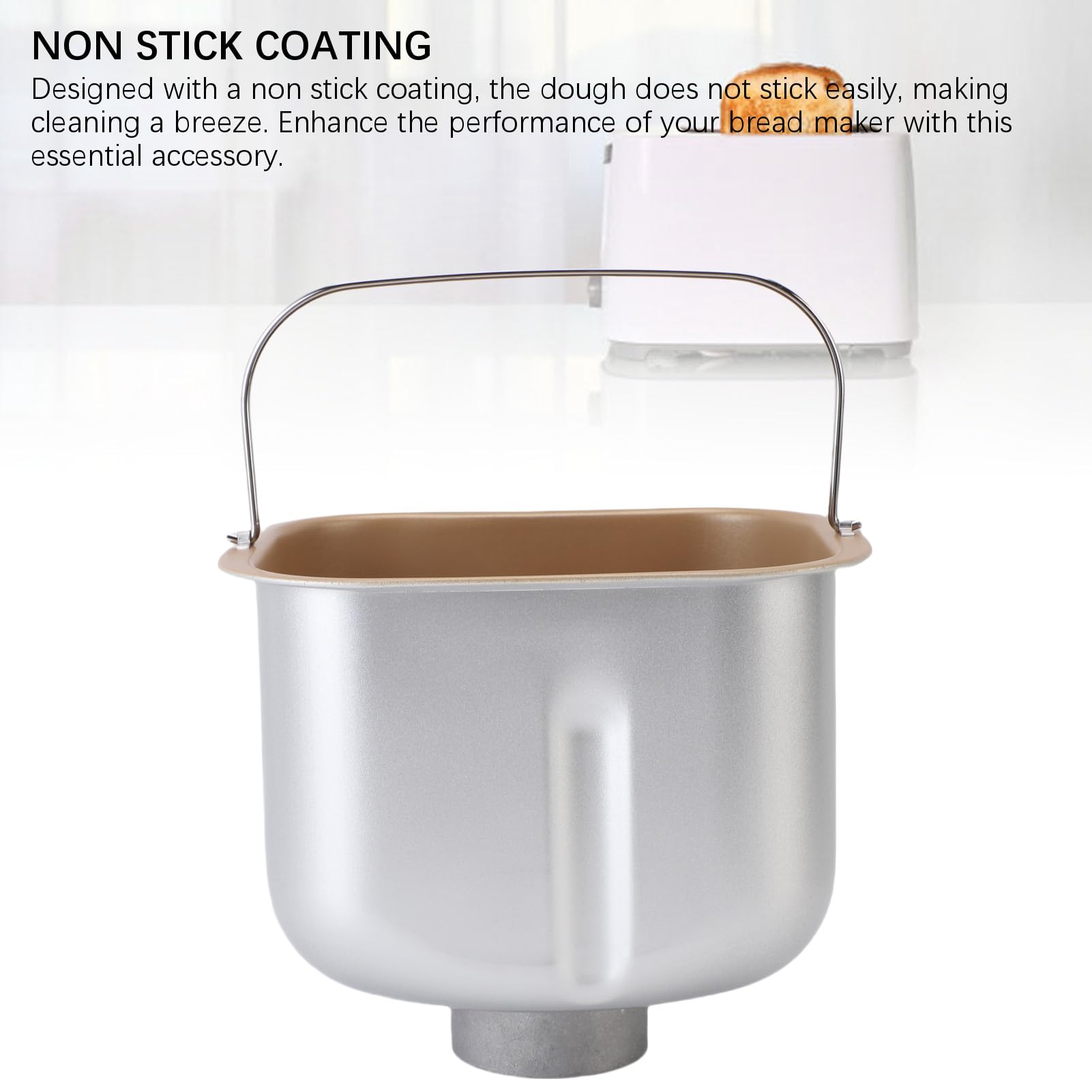 Cuve de cuisson en acier inoxydable pour machine à pain, pièce de rechange intérieure pour machines à pain domestiques et commerciales