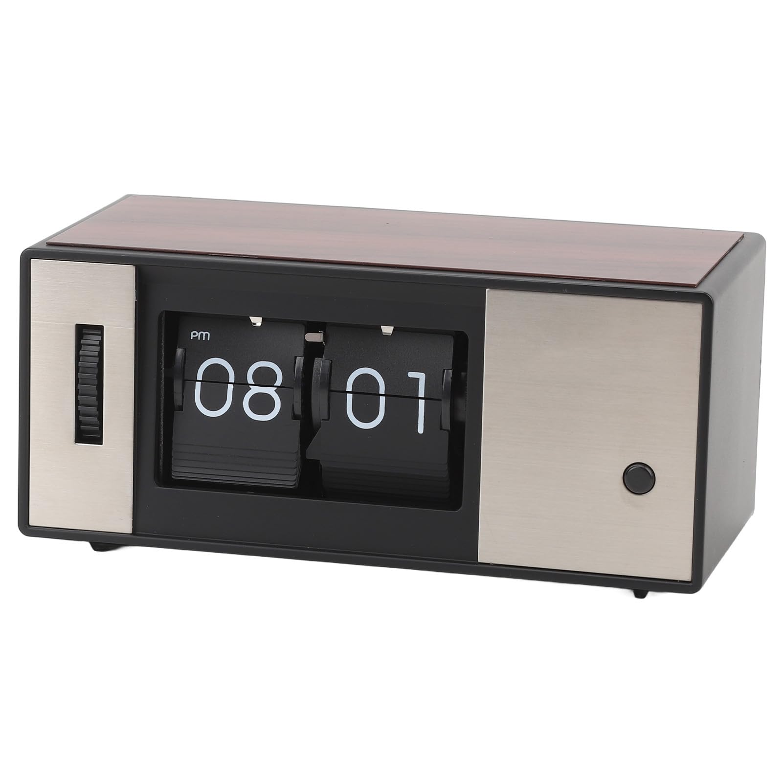 Reloj abatible digital retro funcional para la decoración elegante de salones