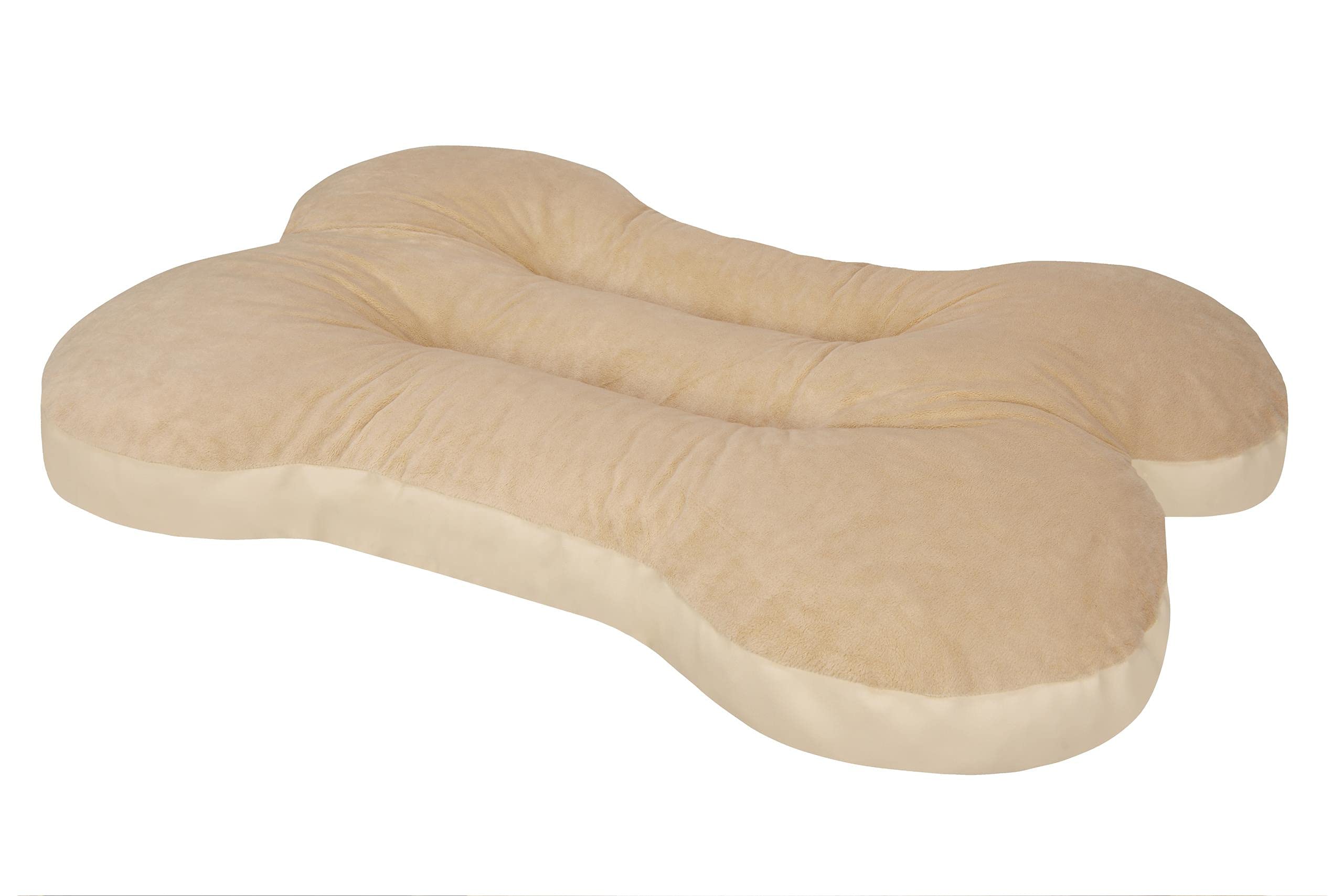Materassino per cani, cuscino per cani, cuscino per cani, letto per animali domestici, morbido e morbido, dimensioni: M – 95 x 67 cm, beige