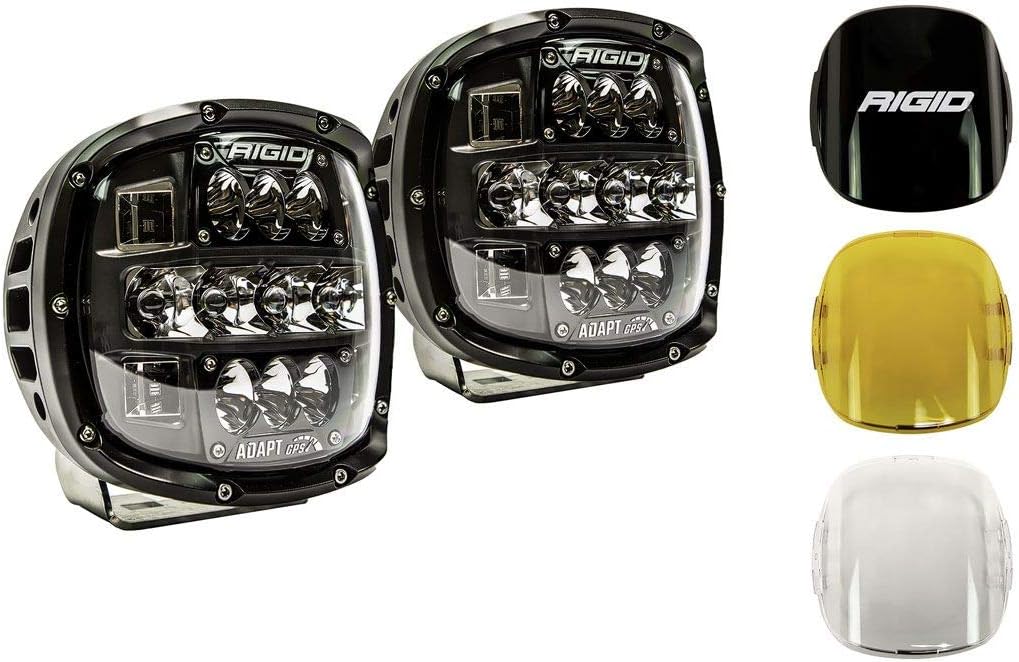 Industries – Adapt XP Extreme Powersports LED Light with 3 Optic Lighting Zones, Driving Lights, LED Lights, Off Roading Driving Lights, Fits Trucks, UTV, ATV, Pickup Truck, and SUV (2 Lights)
