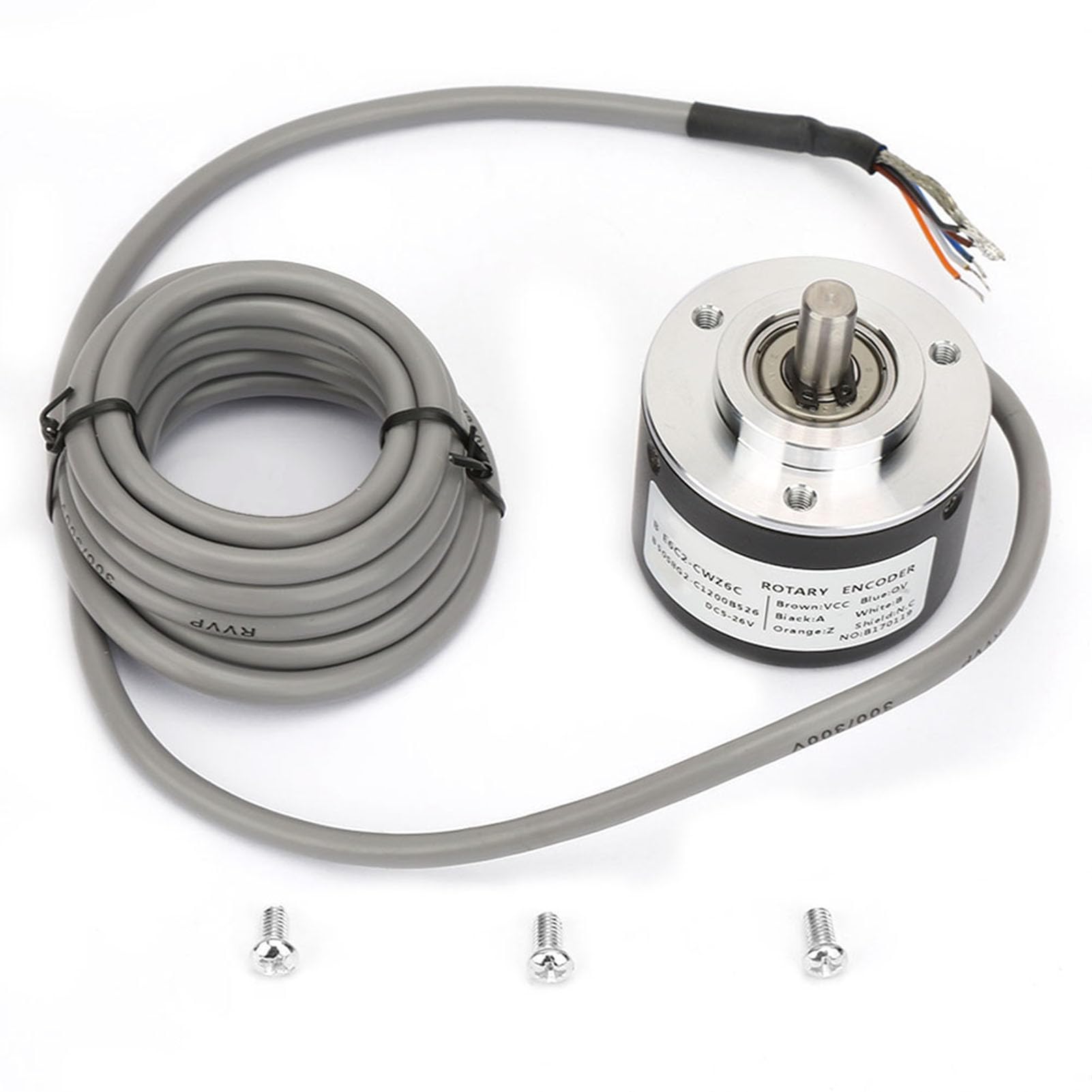 E6C2-CWZ6C Codador rotativo incremental Encoder de uso general de 50 mm de diámetro (300p / r)