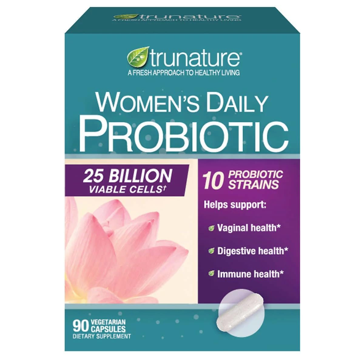 LLK Women's Daily Probiotic, 90 Vegetarian Capsules