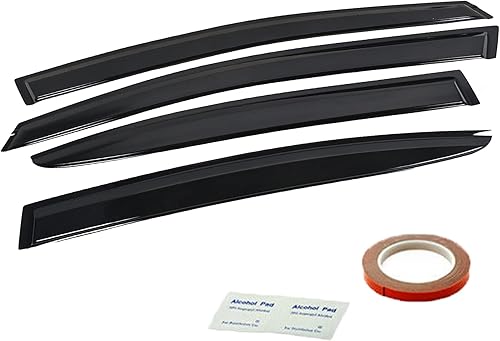 Miniatura 2 de munirater Reemplazo de deflector de protección contra la lluvia para Subaru WRX STI JDM 2015-2019