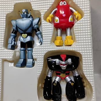 【昭和ソフビ 】ロボコン ロボパー/ロボショー/ロボドロ Amazon.co.jp: 昭和レトロ 燃えろロボコン トリプルヒーロー