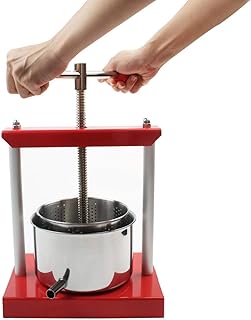 Sokowirówka stal nierdzewna ręczna squeezer pomarańczowy cytrus cytrusowy prasa sokowirówka wolno wyciągarka ręka sok owocowy separator wina wylewka 2l zhuang94 (Color : 2l)