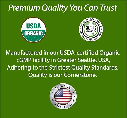 Miniatura 9 de MemorySupport - Fórmula de salud cerebral | Apoya la claridad mental, recuperación y concentración* | Mezcla nootrópica orgánica USDA con ginkgo