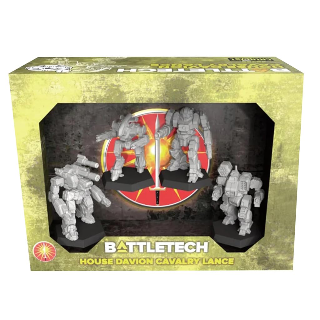 Amazon.com: BattleTech House Davion Cavalry Lance by Catalyst Game