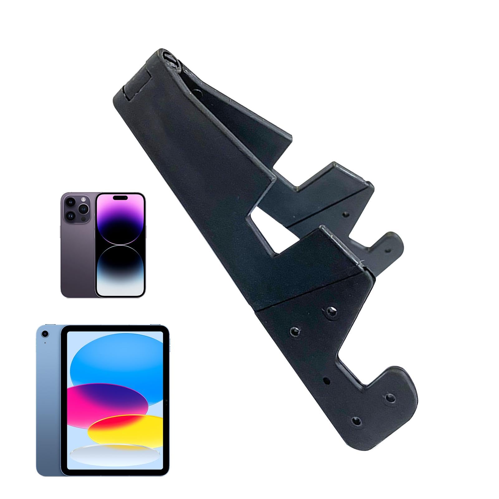 Genérico Soporte para teléfono Celular, Soporte Plegable para teléfono - Soporte para Tableta de Mesa - Soporte Ajustable en Forma de V para teléfono móvil, Soporte Plegable de Escritorio para