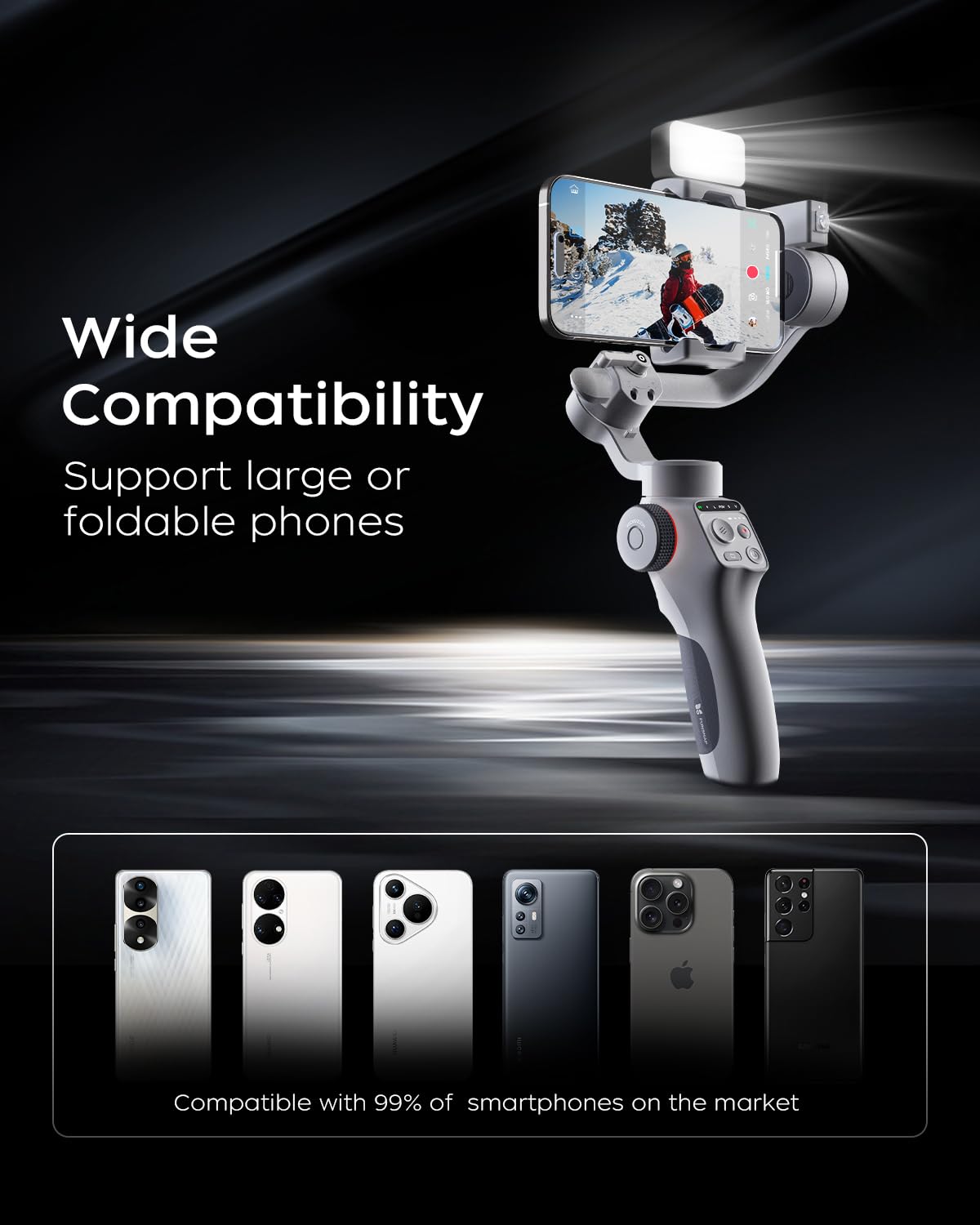 C05 Kit Stabilizzatore Gimbal per Smartphone