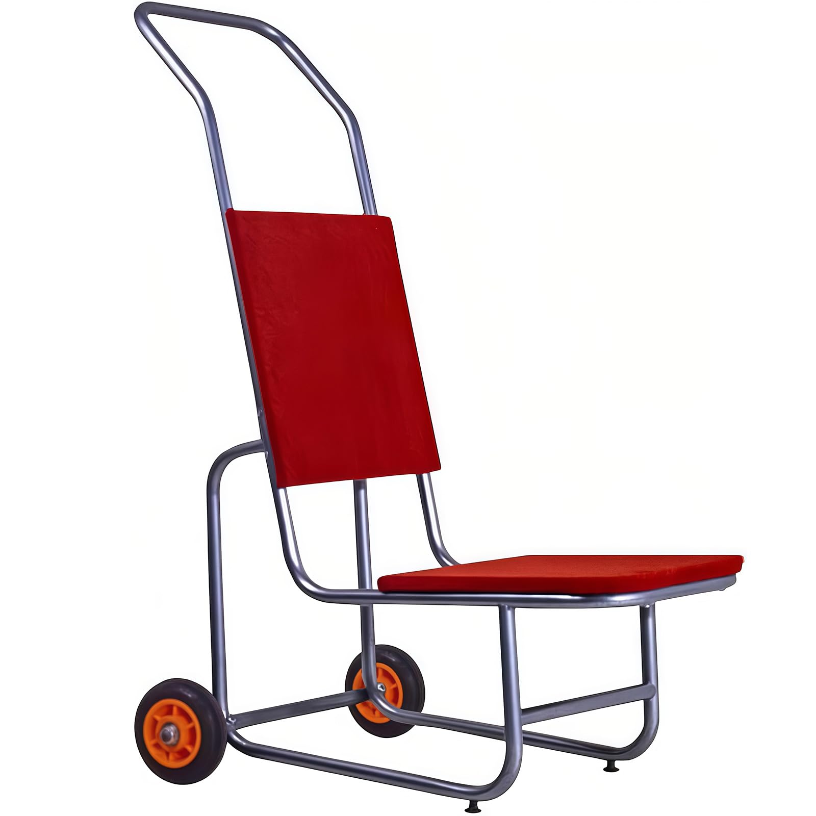 ERSINIAN Stacking Chair Cart for Transport and Storage, Commercial Banquet Chair Dolly with Rack, Heavy Duty Trolley Solution