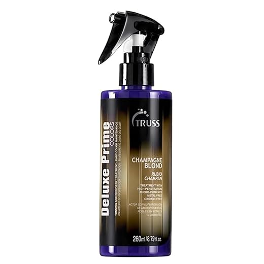 Truss Reconstrutor Capilar Blond Uso Obrigatório | Neutraliza Amarelado e Fortalece Cabelos Loiros | 260ml