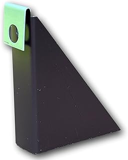 5 inch (Large) Brown Gutter Wedge - for Angled Fascia 5/12-12/12 Pitch Roof (Package of 10)