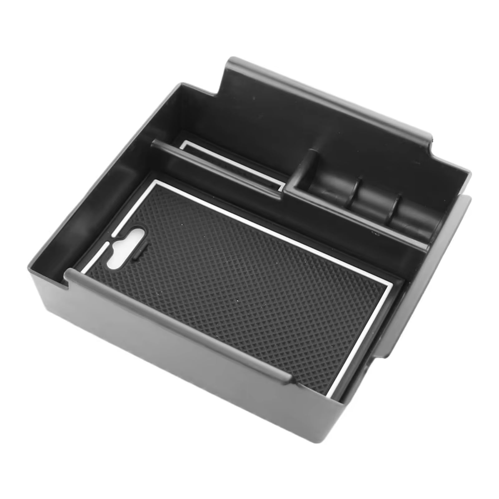 YBVFCDE Armrest Organizer Tray Compatible With Samsung For QM6 2016 2017 2018 2019 Armrest Storage Box Stowing Tray Center Console Organzier Accessories