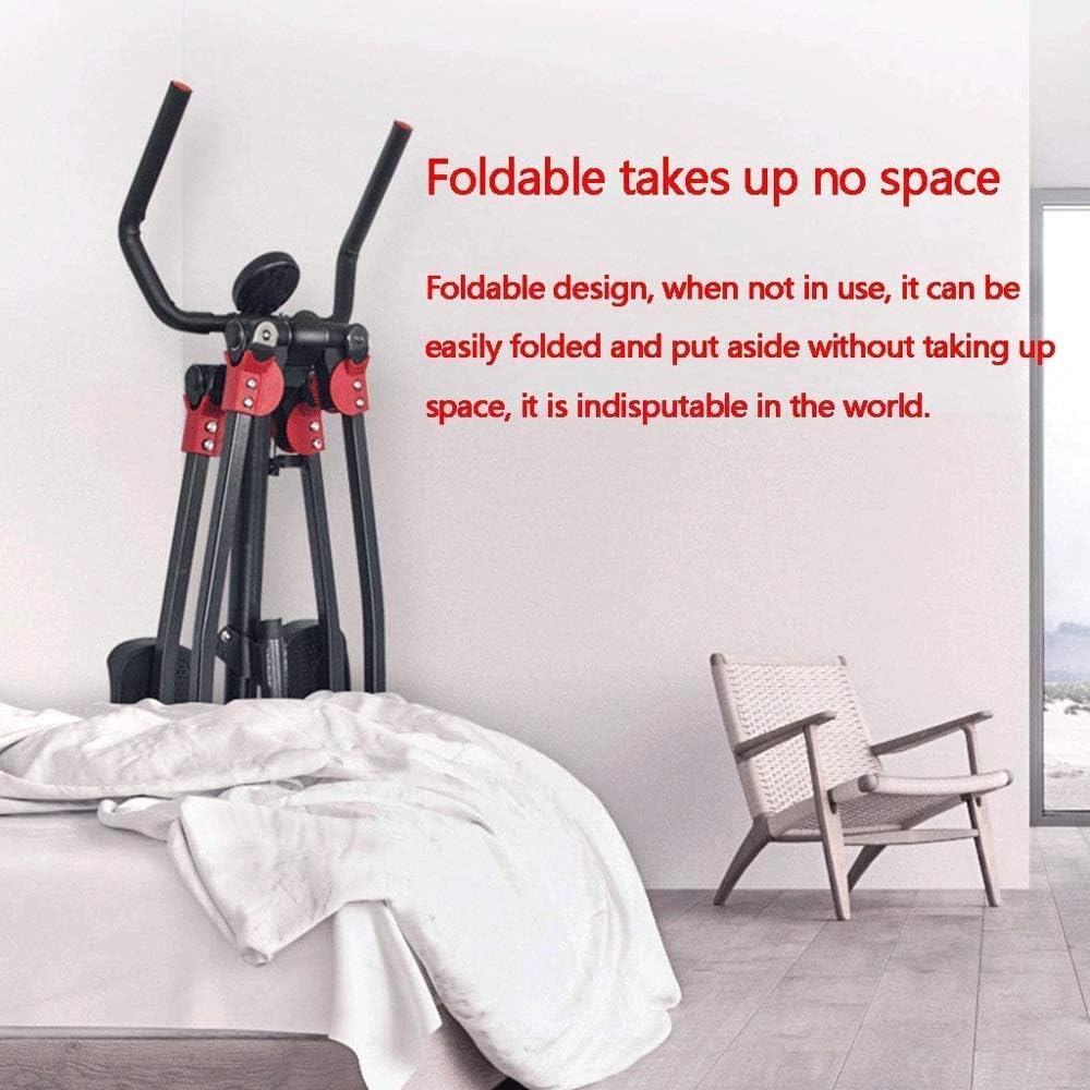 Stepper,Exercise Step Machine Large with Armrests, Small Indoor Exercise Swing Machine for Home Use, Aerobic Exercise Weight Loss Fitness Equipment for The Elderly